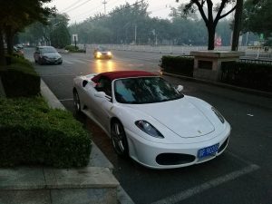 Nice Ferrari in Beijing China